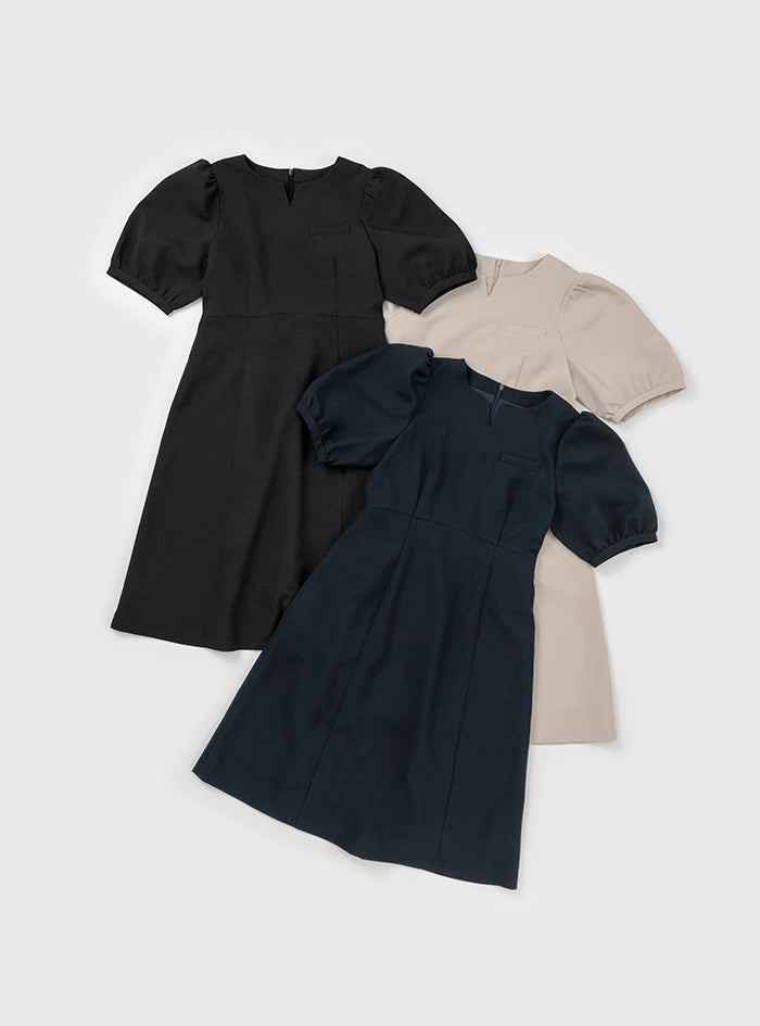 パフスリーブワンピース｜かわいいクリニックユニフォーム・医療