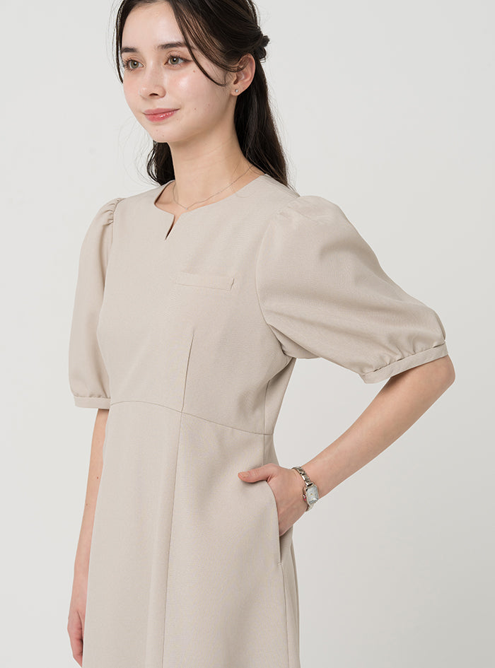 パフスリーブワンピース｜かわいいクリニックユニフォーム・医療