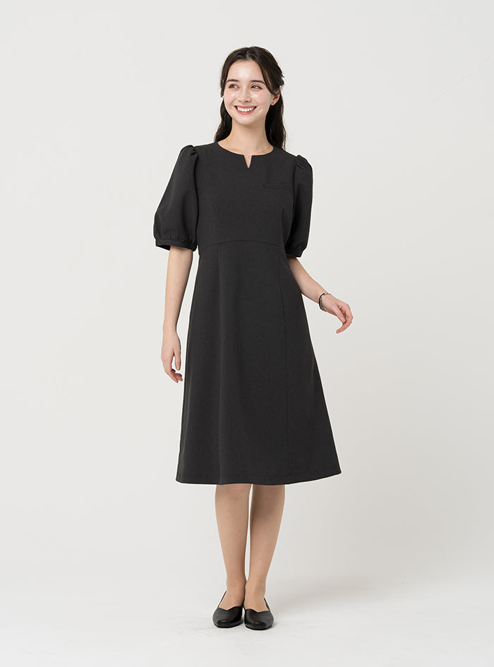パフスリーブワンピース｜かわいいクリニックユニフォーム・医療